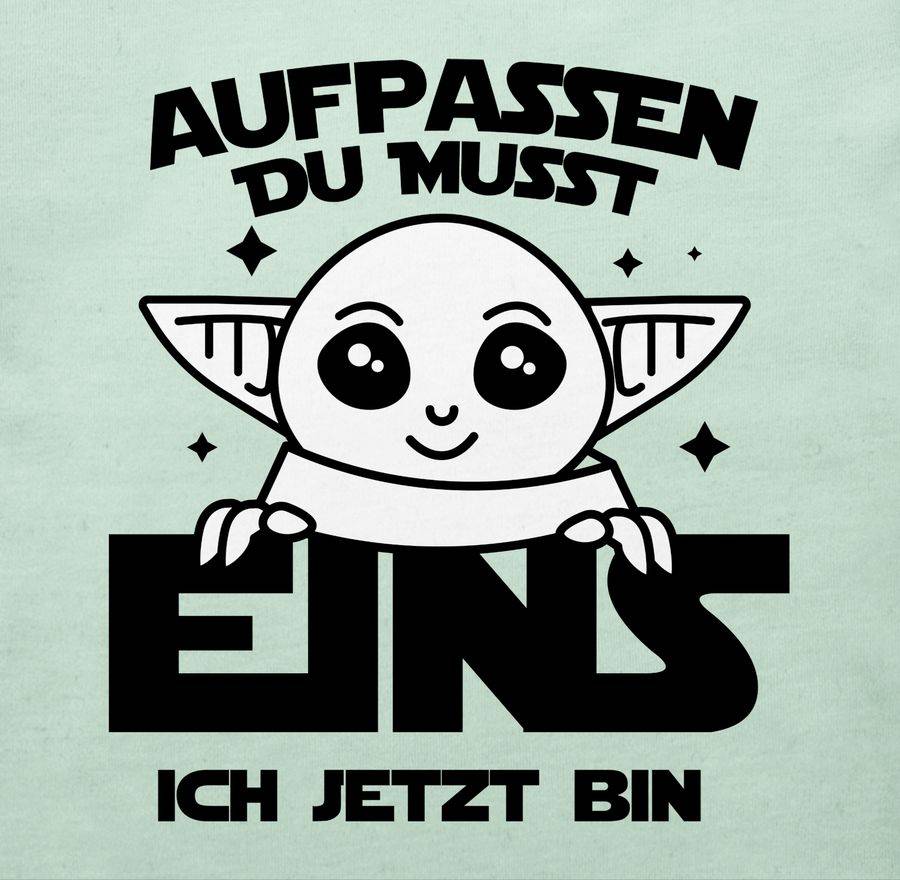 Shirtracer Aufpassen du musst eins ich jetzt bin - Parodie - schwarz Shirts & Mehr Shirtracer Speichern exportieren