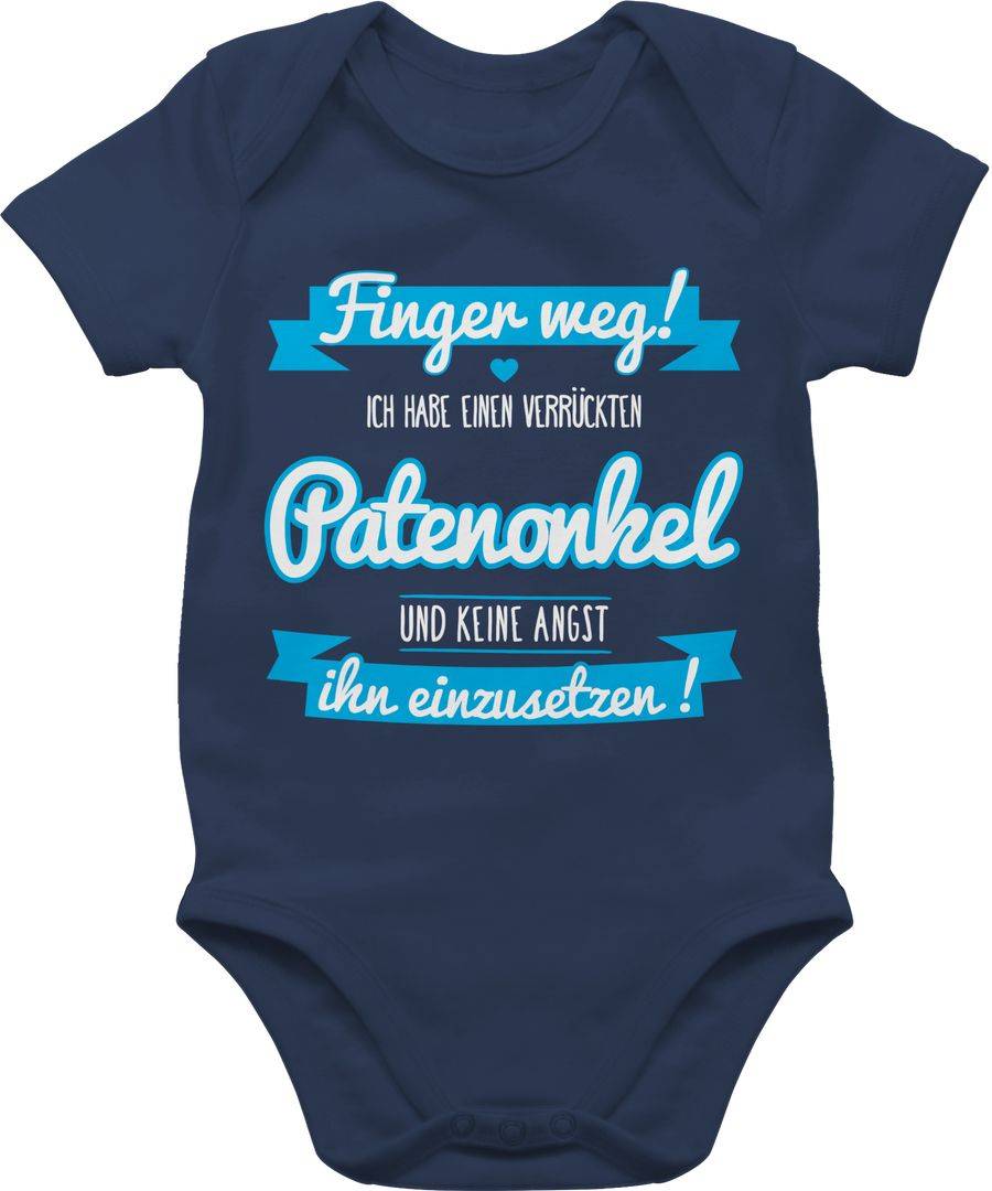 Shirtracer Ich habe einen verrückten Patenonkel blau Shirts & Mehr Shirtracer