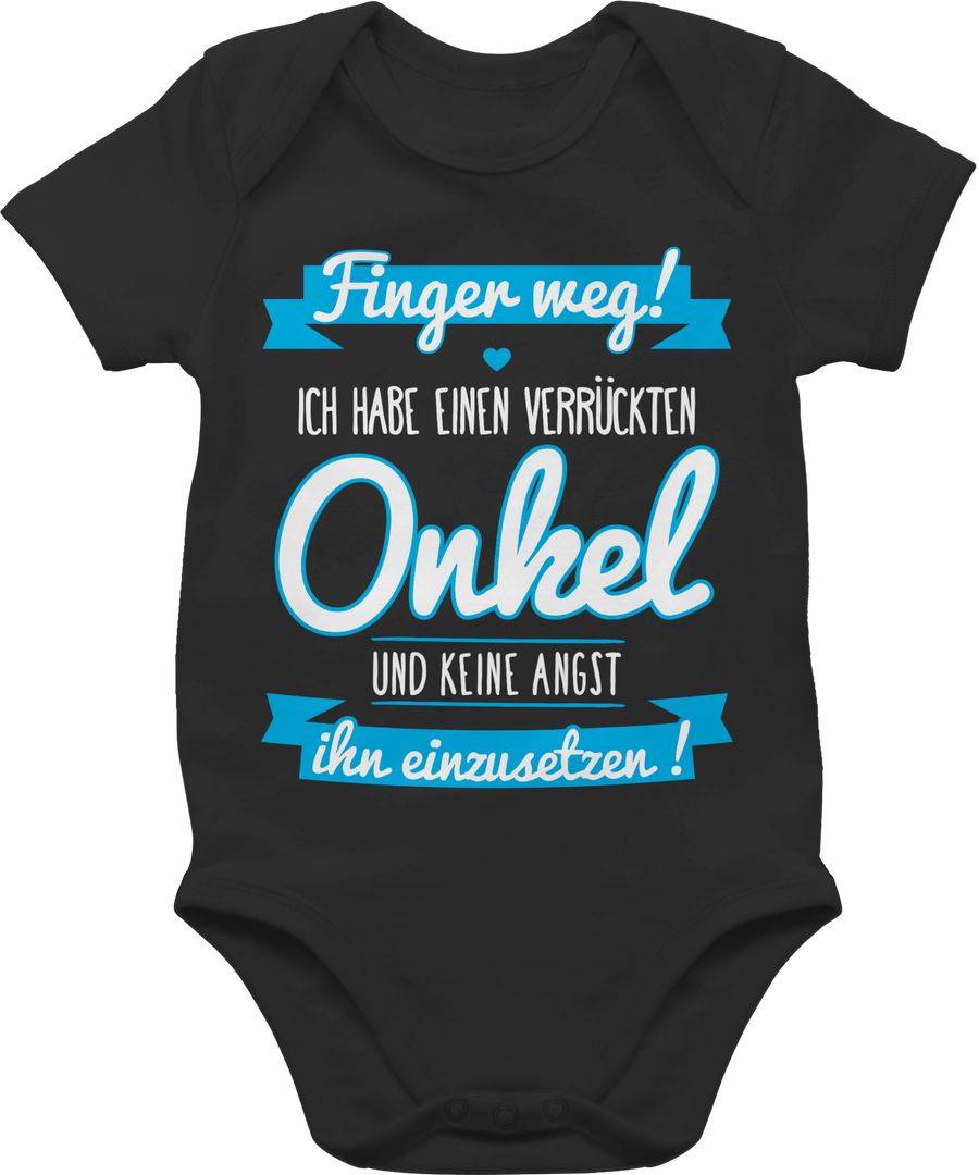 Shirtracer Ich habe einen verrückten Onkel blau Shirts & Mehr Shirtracer