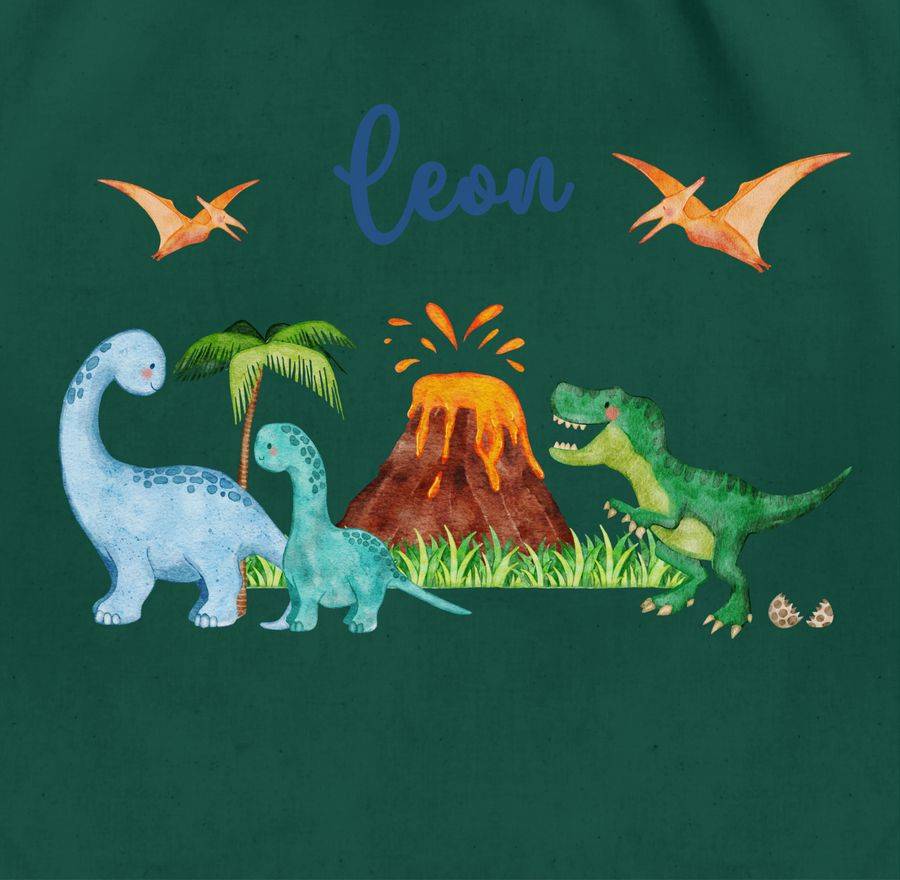 Shirtracer Dinosaurier Dino Dinos: Tshirt Turnbeutel Shirtracer Osterangebot