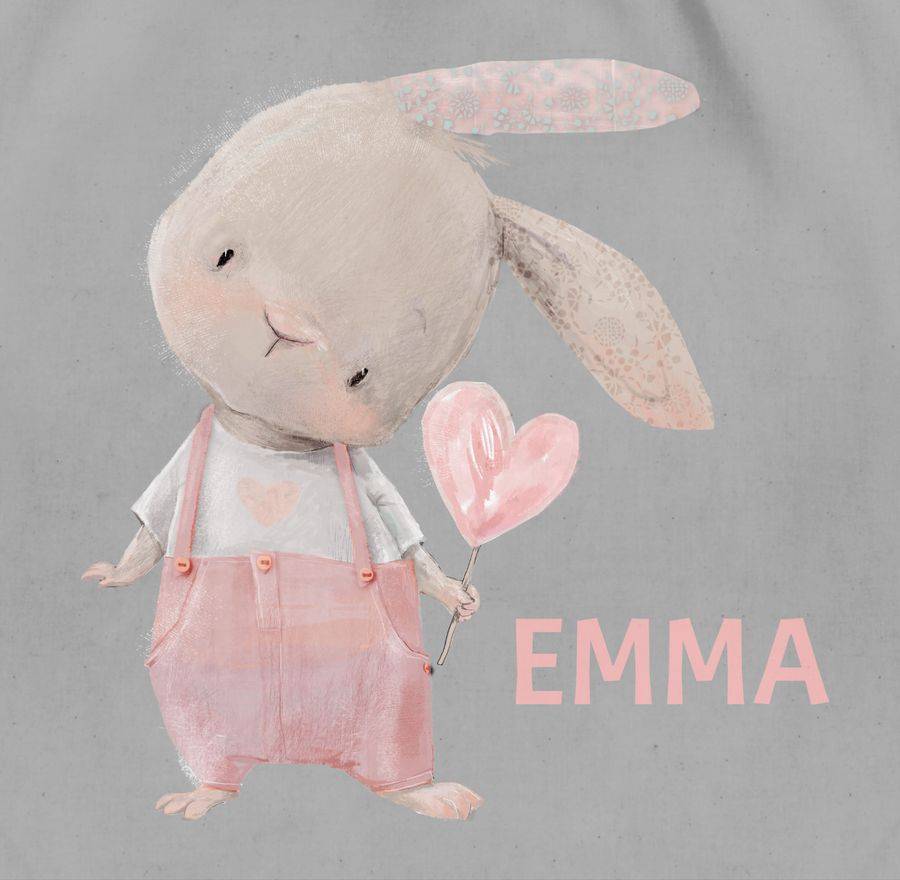 Shirtracer Mädchen Hase Rabbit Häschen Langohr Süße Hasen: T-Shirt Rucksack Shirtracer Top Angebot