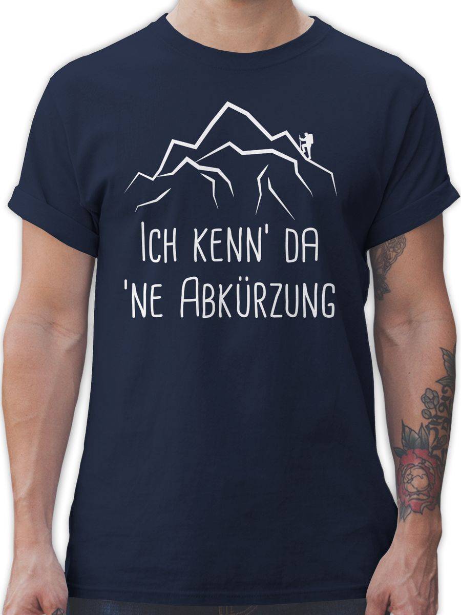 Shirtracer Ich kenn' da 'ne Abkürzung - weiß Shirts & Mehr Shirtracer