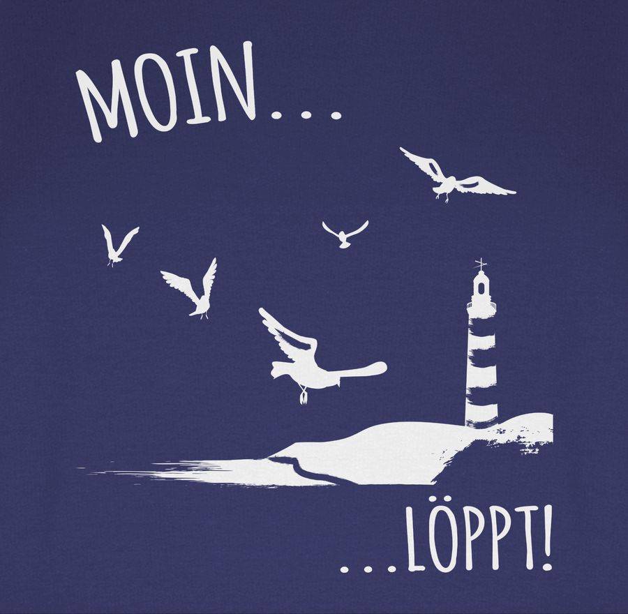 Shirtracer Moin Löppt! - weiß Shirts & Mehr Shirtracer Kauf eins, bekomm eins gratis