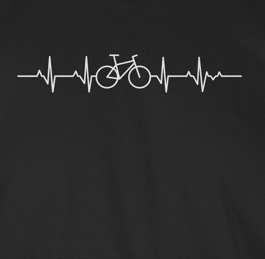 Shirtracer Herzschlag Fahrrad Shirts & Mehr Shirtracer Riesige Ersparnisse