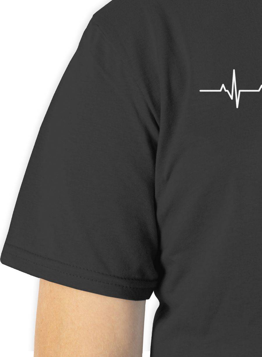 Shirtracer Herzschlag Fahrrad Shirts & Mehr Shirtracer Riesige Ersparnisse