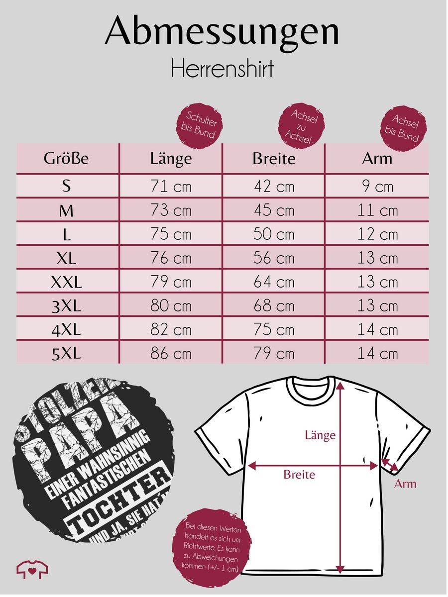 Shirtracer Stolzer Papa Fantastischen Tochter Shirts & Mehr Shirtracer Begrenzte Freigabe