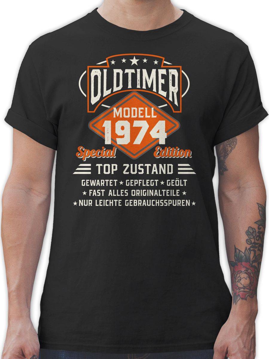 Shirtracer Oldtimer Modell 1974: T-Shirt Rucksack Shirtracer