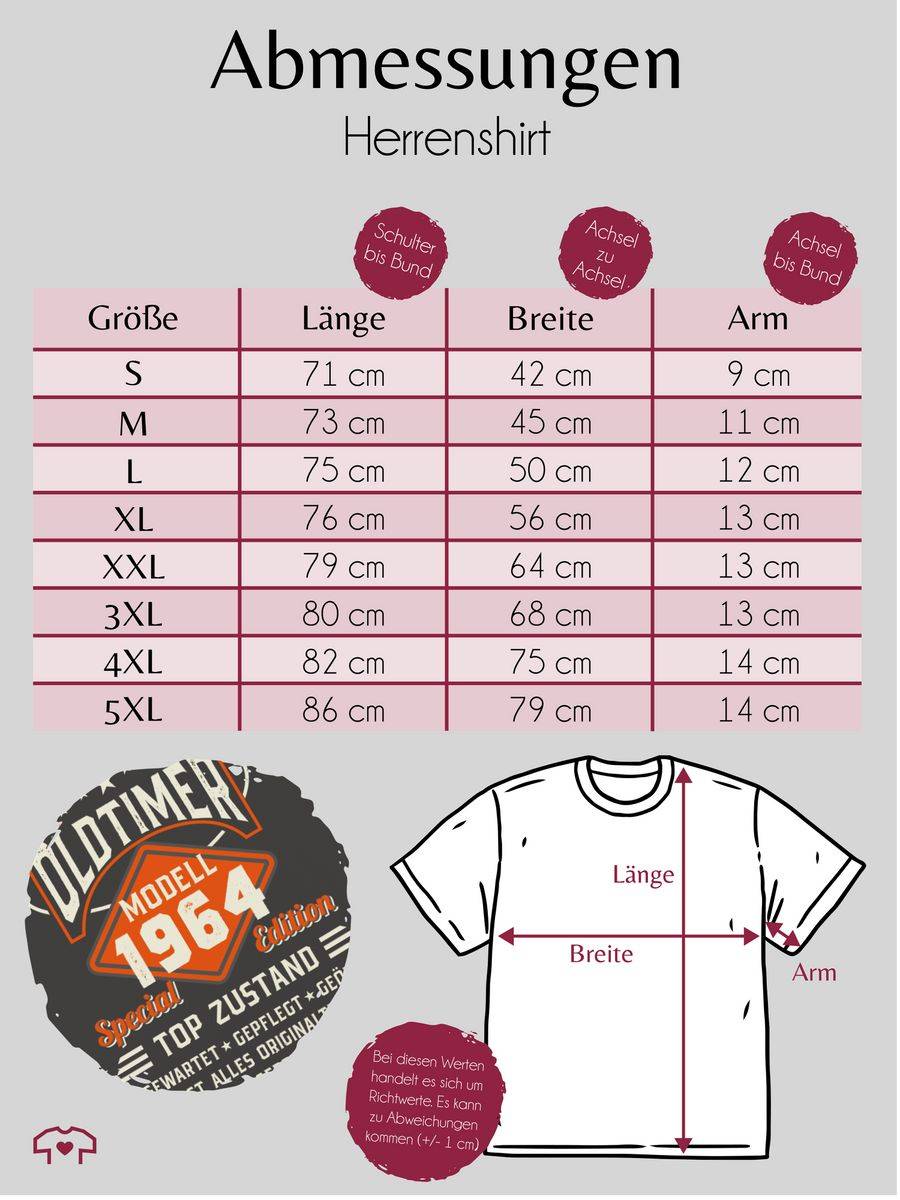 Shirtracer Oldtimer Modell 1964 Shirts & Mehr Shirtracer Kostenloser Versand international