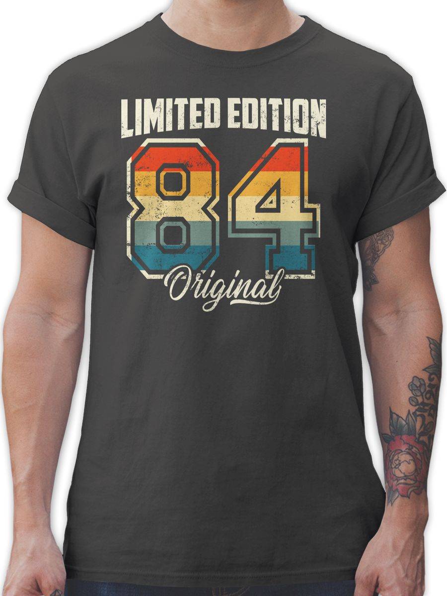 Shirtracer Limited Edition 1984 Original Vierzigster: T-Shirt Turnbeutel Shirtracer