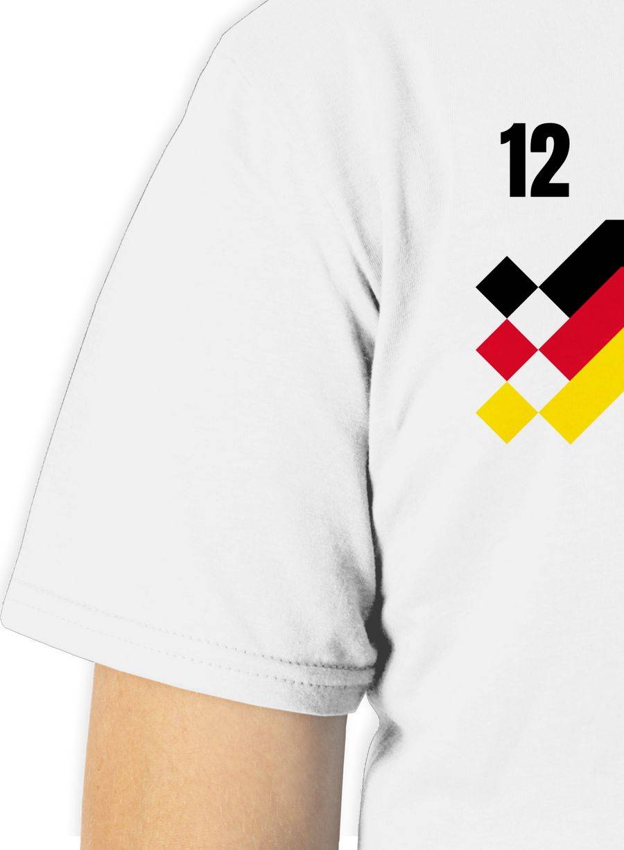 Shirtracer Deutschland Trikot mit Name und Nummer Germany: Tshirt Rucksack Shirtracer Angebote