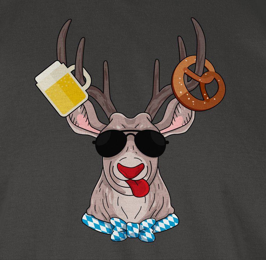 Shirtracer Oktoberfest Hirsch: T-Shirt Turnbeutel Shirtracer Meist gekauft
