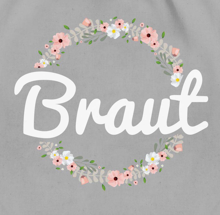 Shirtracer Braut Blumenkranz Shirts & Mehr Shirtracer Limitierter Zeitrabatt