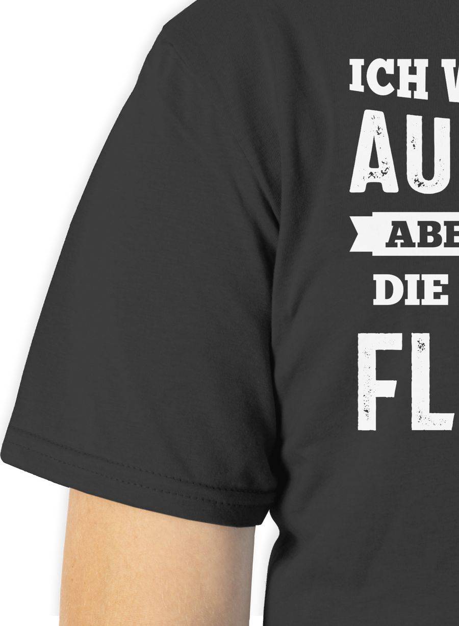 Shirtracer Ich werde nicht aufgeben, aber ich werde die ganze Zeit fluchen Shirts & Mehr Shirtracer Fabrik Onlineshop