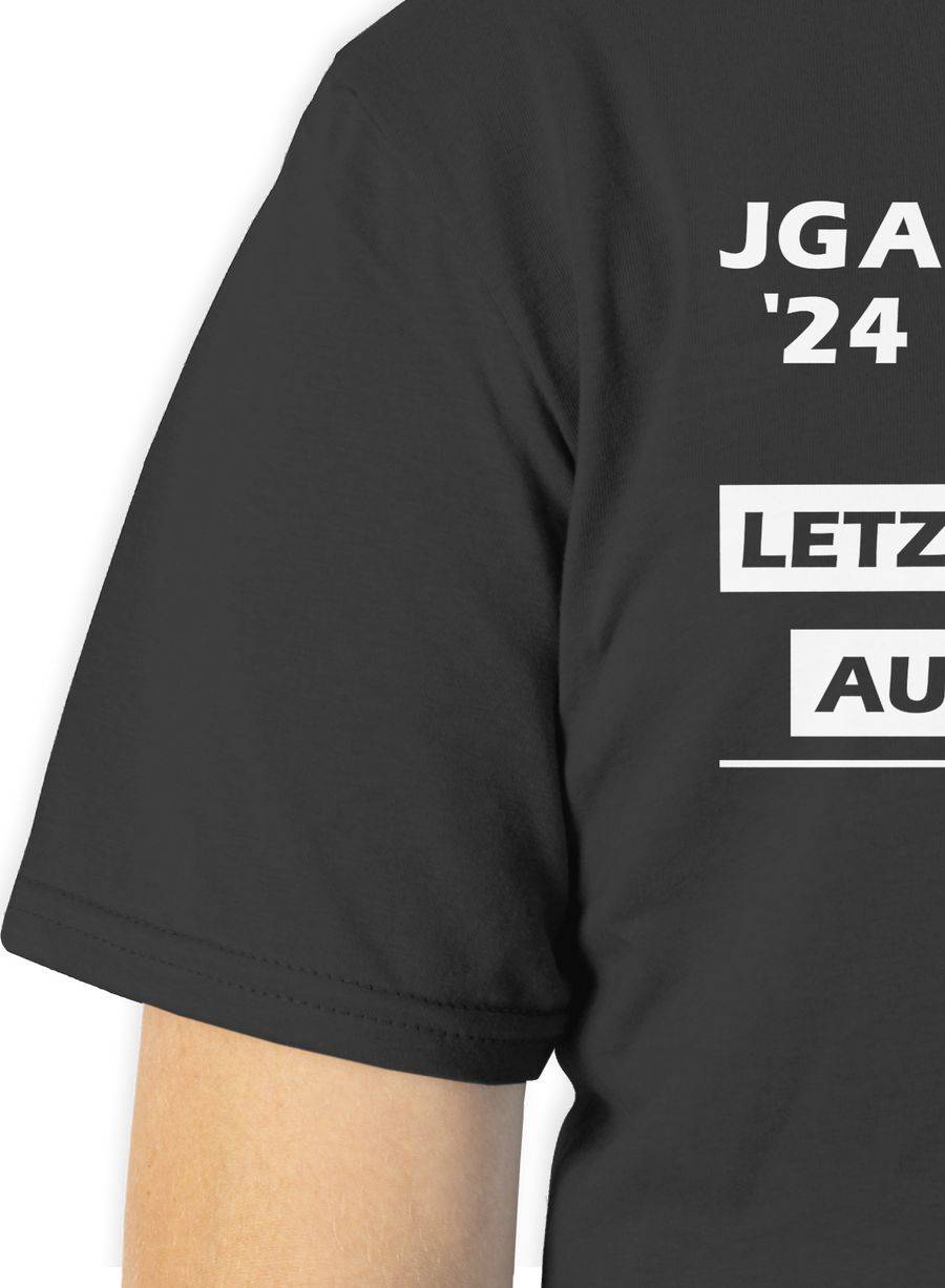 Shirtracer Letzte Auswärtstour Team Bräutigam: T-Shirt Turnbeutel Shirtracer Black Friday