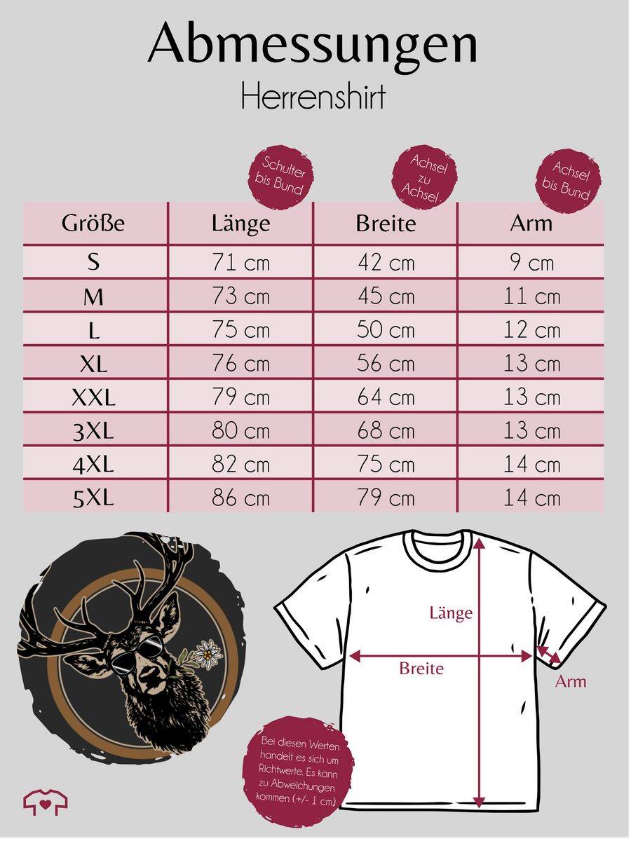Shirtracer Cooler Hirsch Hirschgeweih Jäger Shirts & Mehr Shirtracer Cyber Monday