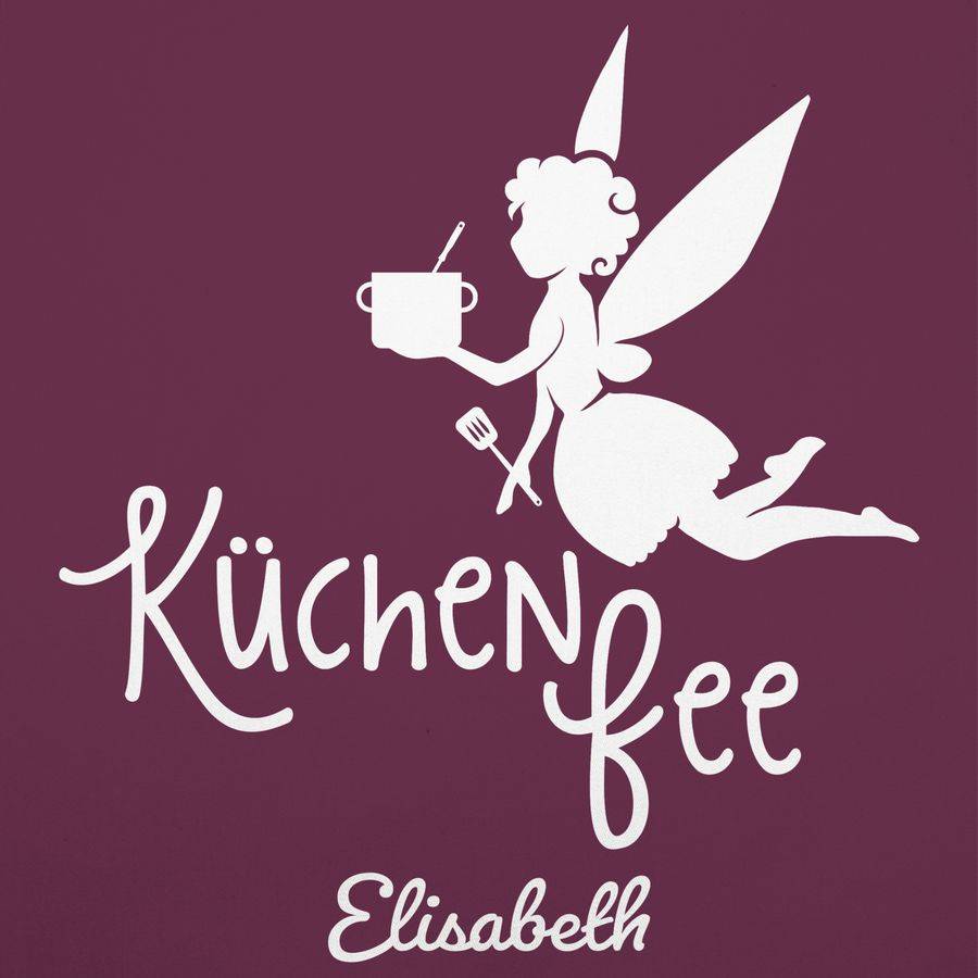 Shirtracer Küchenfee mit Name: Tshirt Turnbeutel Shirtracer VIP-Rabatte