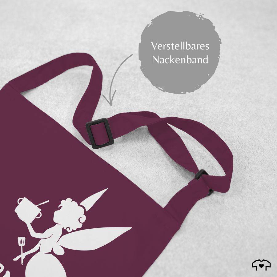 Shirtracer Küchenfee mit Name: Tshirt Turnbeutel Shirtracer VIP-Rabatte