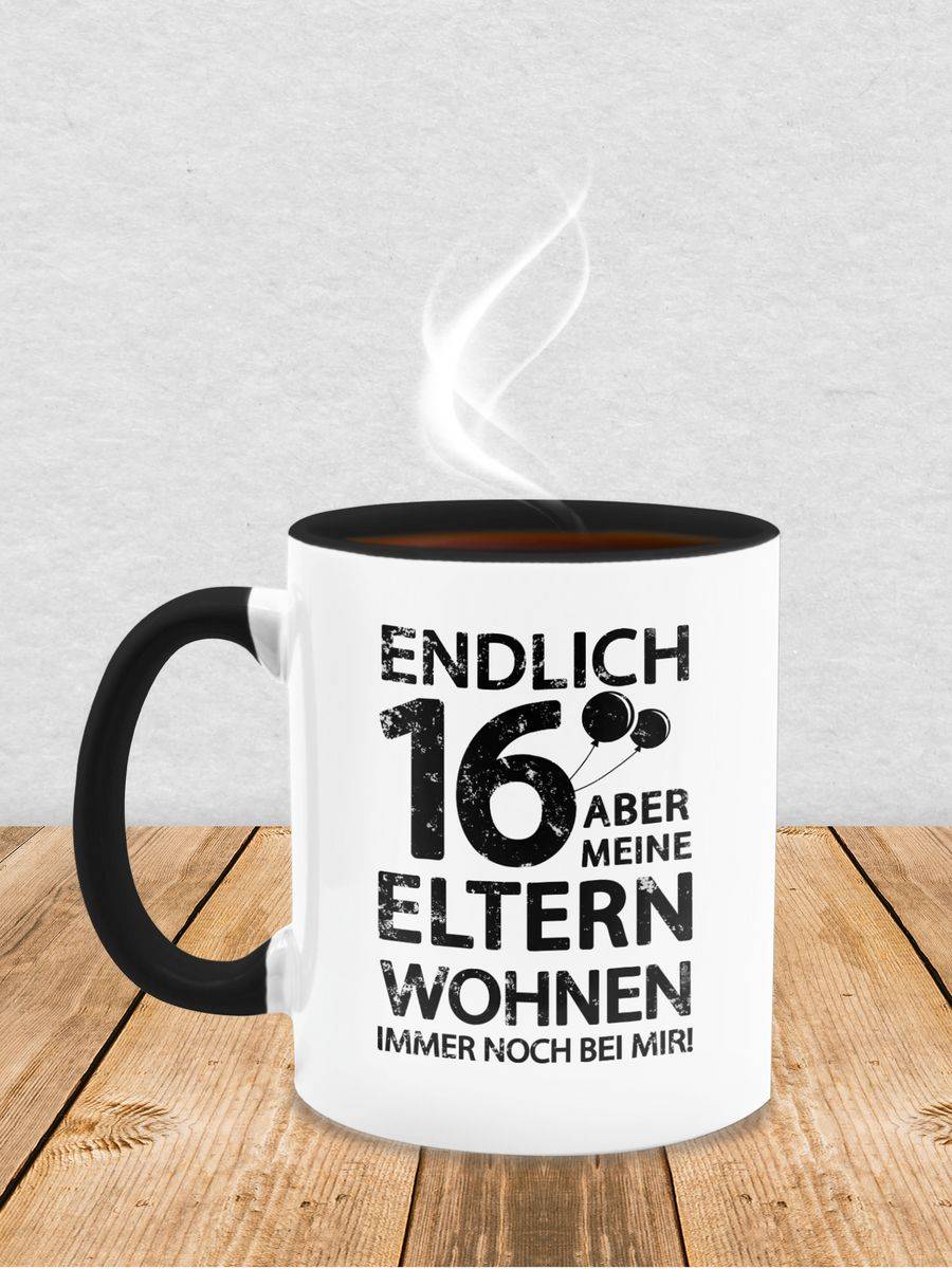 Shirtracer Endlich sechzehn aber meine Eltern wohnen immer noch bei mir! schwarz: T-Shirt T Shirtracer Discount Store für neue Produkte