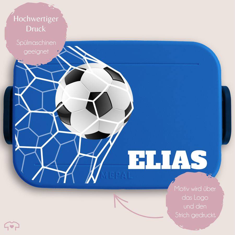 Shirtracer Fußball Brotdose Personalisiert Kleine Geschenke für Fußballfans Fußballgesc Shirtracer Online