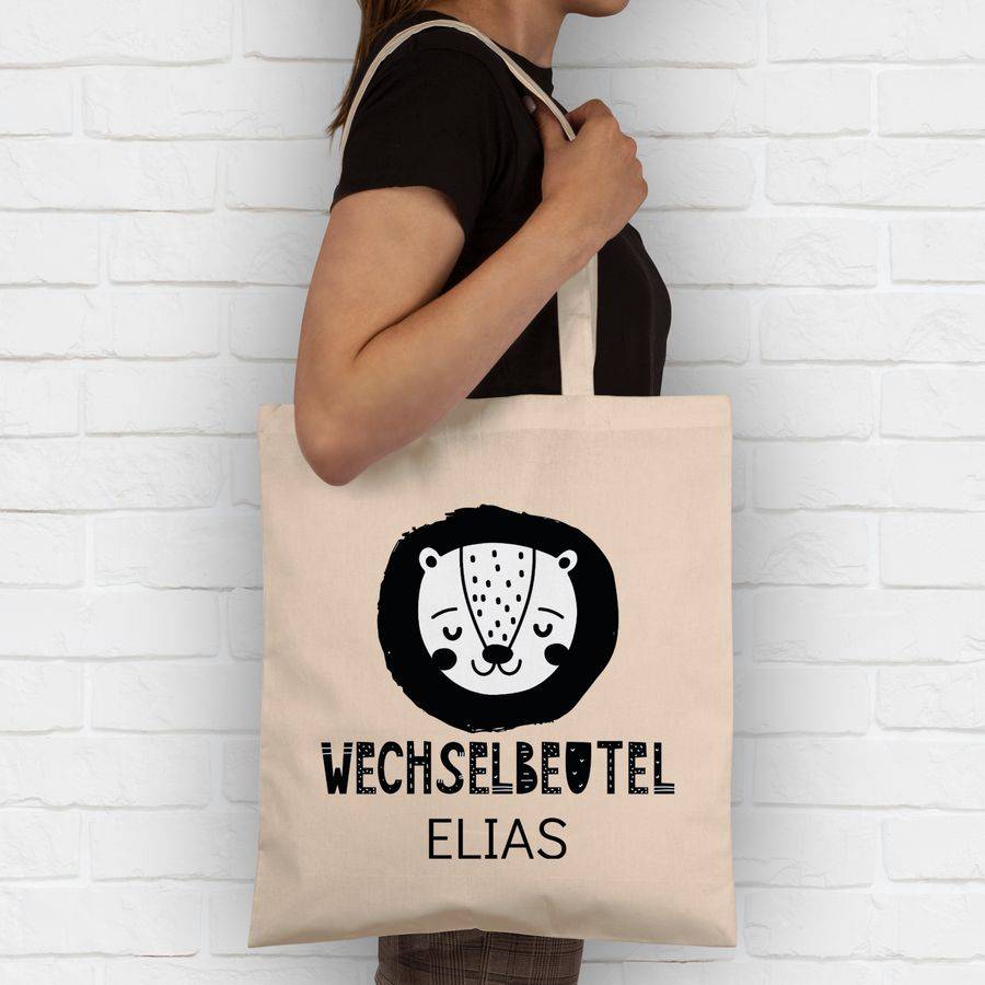 Shirtracer Wechselbeutel Löwe: T-Shirt Rucksack Shirtracer im Angebot