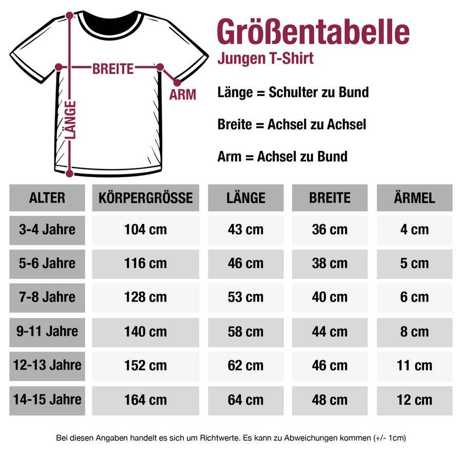 Shirtracer Tatü Tata! Ich bin 3 - rot: Tshirt Turnbeutel Shirtracer Meist gekauft