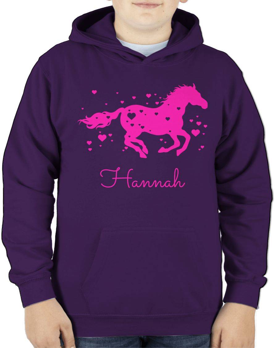 Shirtracer Pferd Geschenk Mädchen: Tshirt Turnbeutel Shirtracer Versandkostenfrei