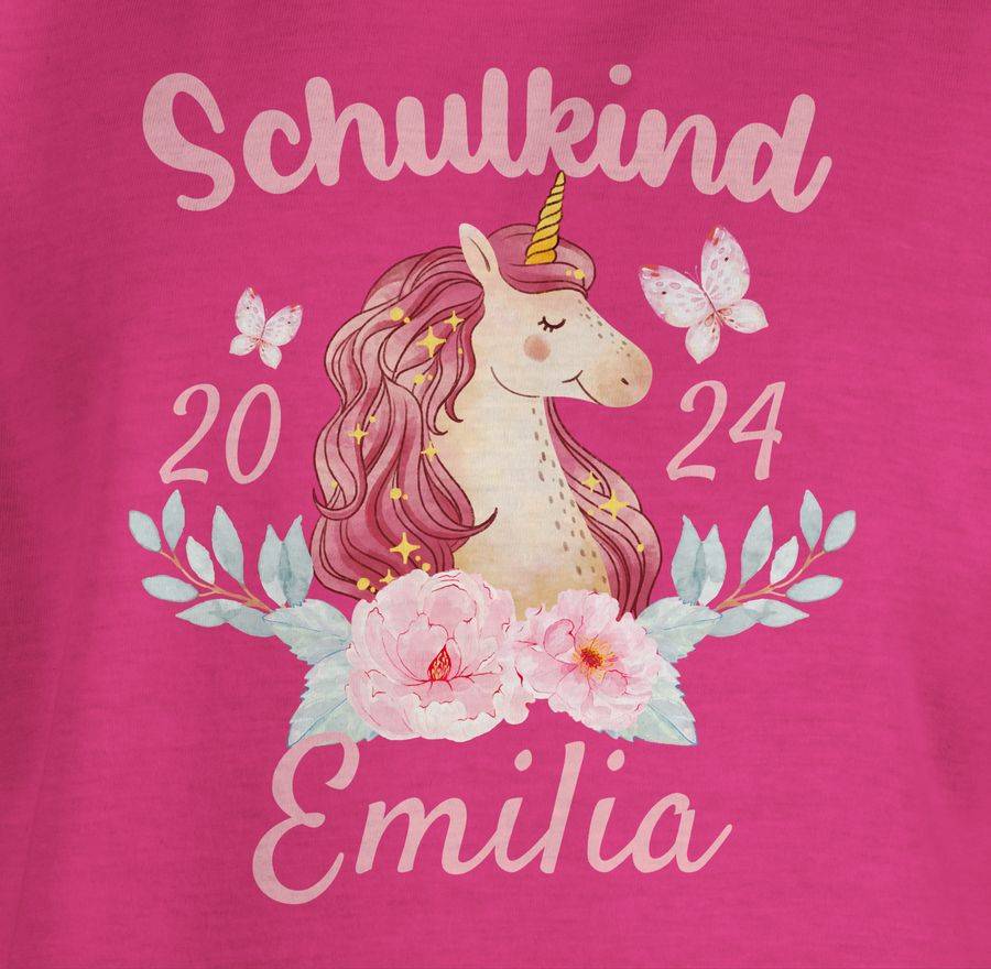 Shirtracer Schulkind Einhorn 2024 Shirts & Mehr Shirtracer Cyber Monday