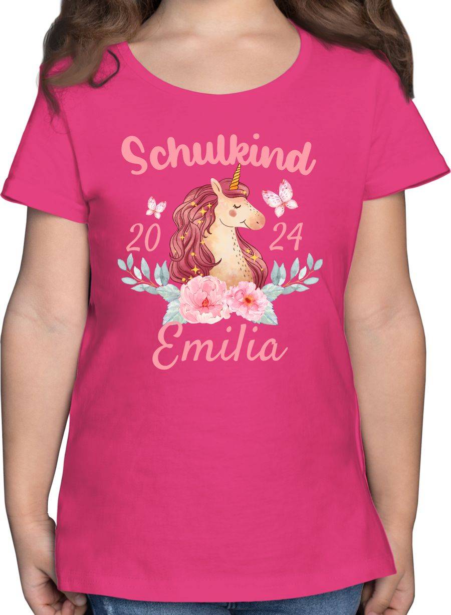 Shirtracer Schulkind Einhorn 2024 Shirts & Mehr Shirtracer Cyber Monday