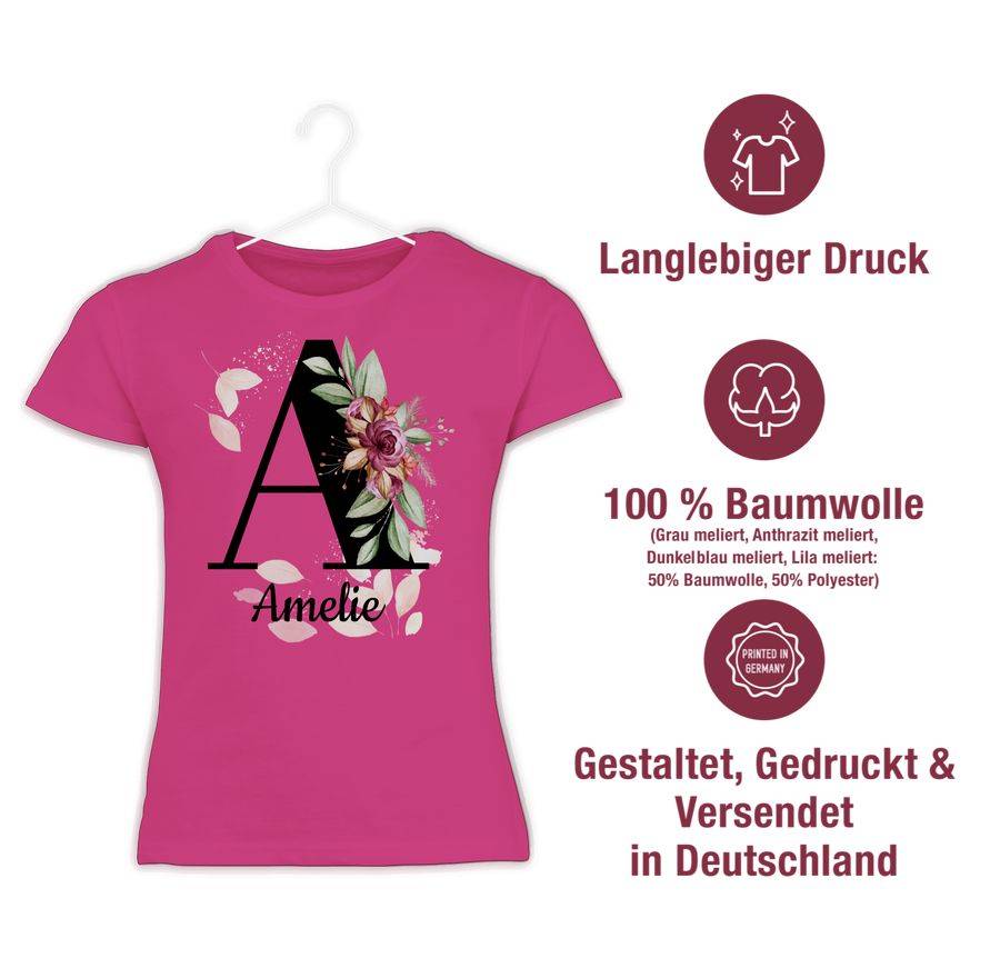 Shirtracer Buchstabe anpassbar Shirts & Mehr Shirtracer Jubiläumsangebot