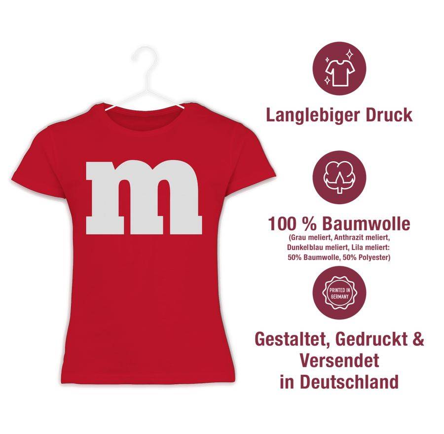 Shirtracer Gruppen-Kostüm m Aufdruck Shirts & Mehr Shirtracer Online Outlet
