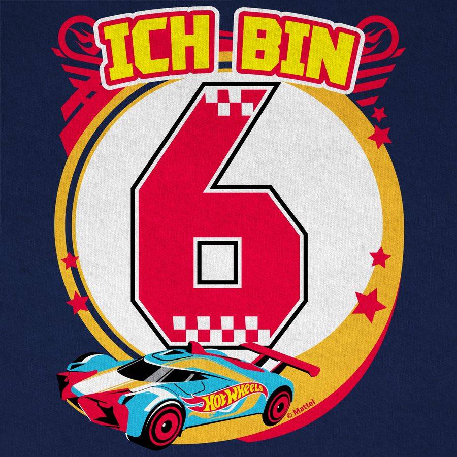 Shirtracer Ich bin 6 - Rennauto Shirts & Mehr Shirtracer Exklusive Angebote