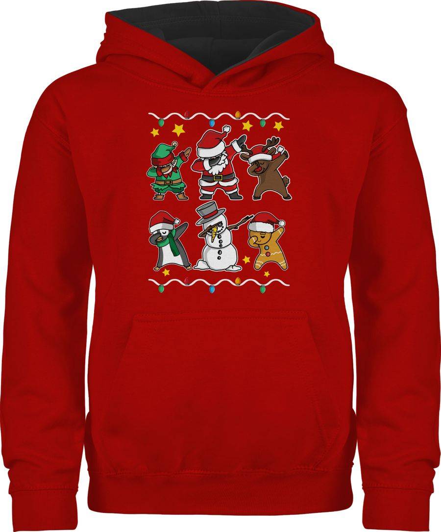 Shirtracer Dabbing Weihnachtsfiguren - weiß Shirts & Mehr Shirtracer