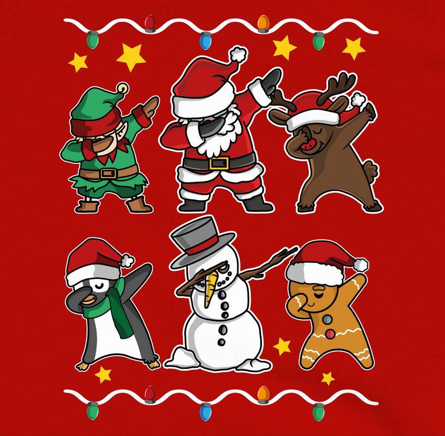 Shirtracer Dabbing Weihnachtsfiguren - weiß Shirts & Mehr Shirtracer Riesige Ersparnisse