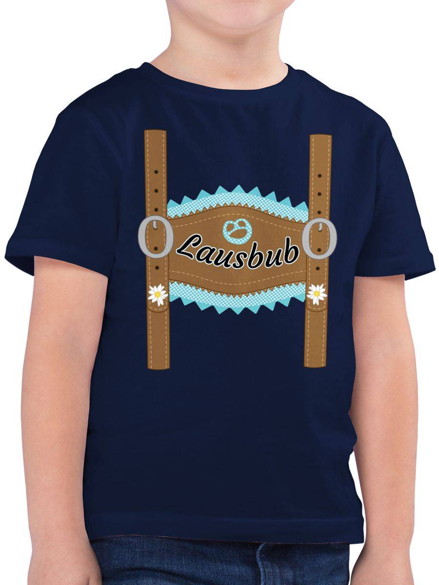 Shirtracer Lausbub Lederhose: T-Shirt Rucksack Shirtracer