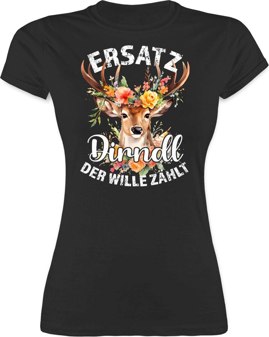 Shirtracer Mein Dirndl ist in der Wäsche - Dirndl Ersatz - Mei Dirndl is in da Wäsch Shir Shirtracer