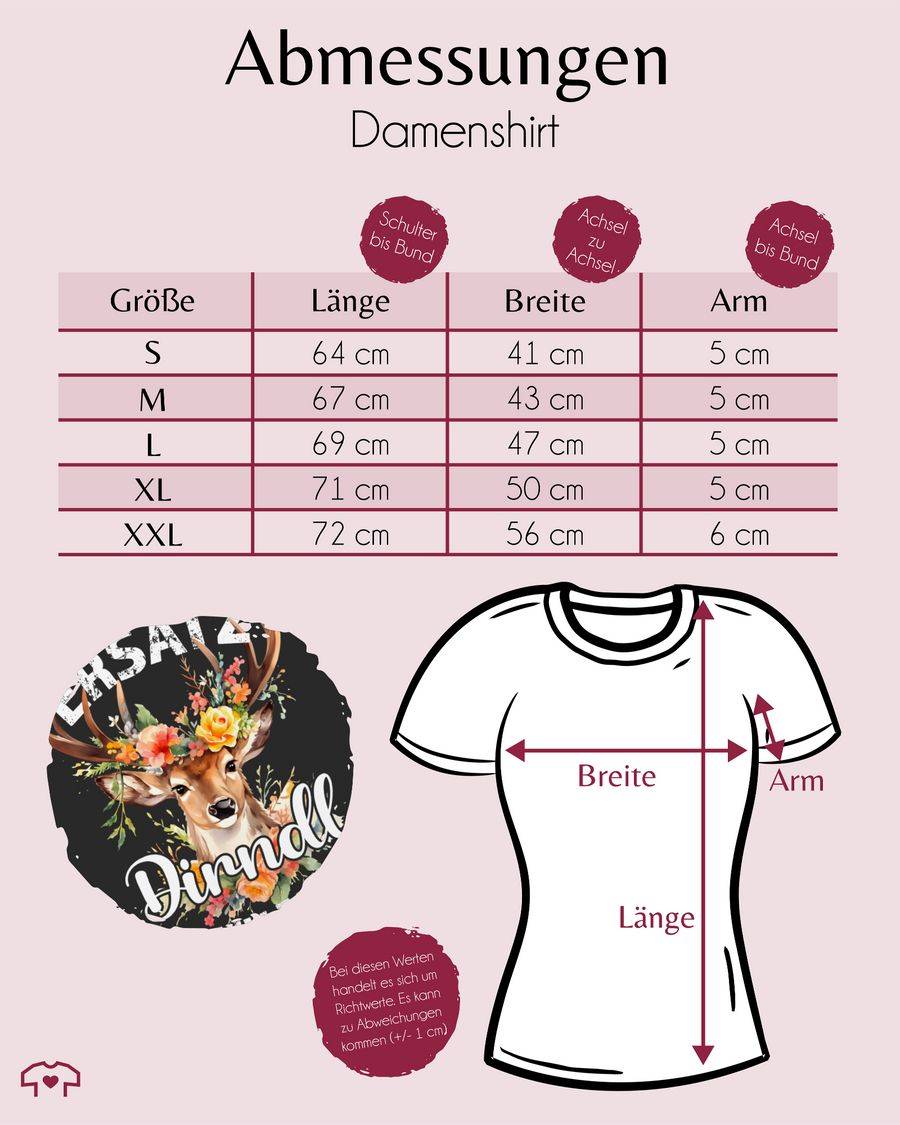 Shirtracer Mein Dirndl ist in der Wäsche - Dirndl Ersatz - Mei Dirndl is in da Wäsch Shir Shirtracer Letzte 2 Tage