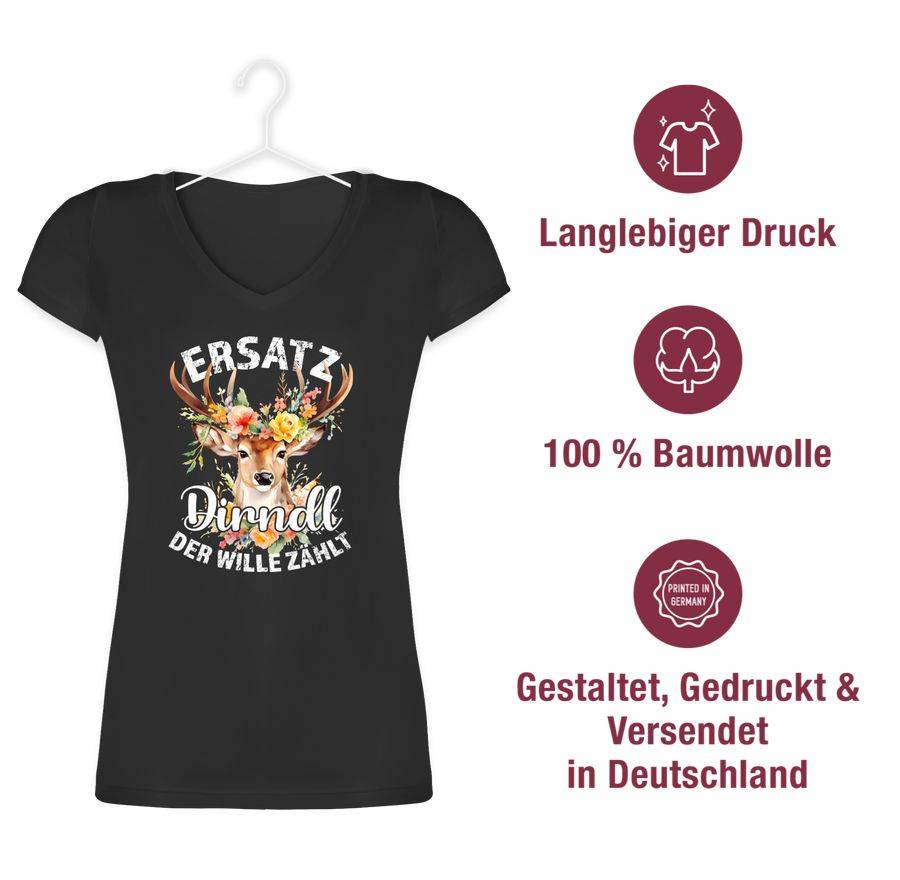 Shirtracer Mein Dirndl ist in der Wäsche - Dirndl Ersatz - Mei Dirndl is in da Wäsch Shir Shirtracer Bis zu 50% Rabatt