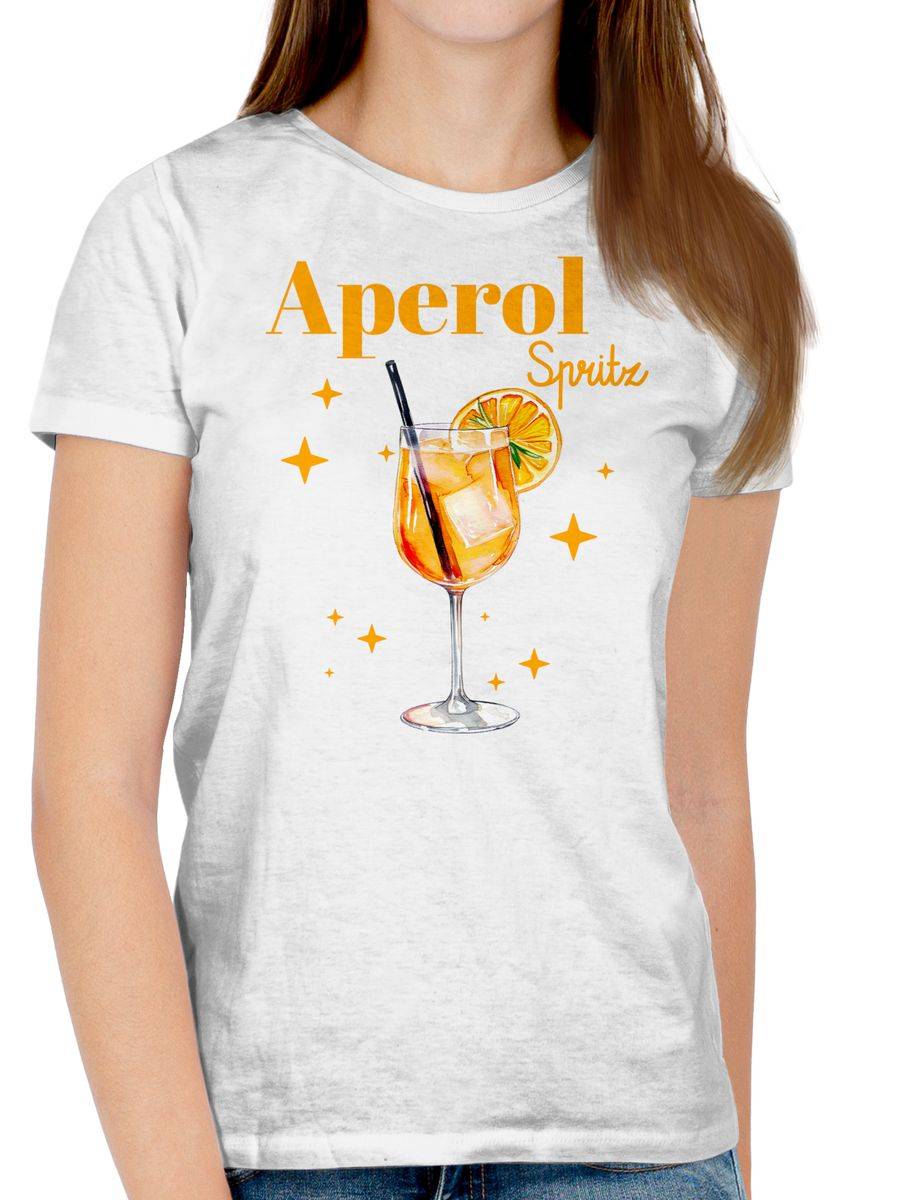 Shirtracer Aperol Spritz Kostüm Aperoli Aperollin Freundin Spritztour Shirts & Mehr Shirtracer Bis zu 65% Rabatt
