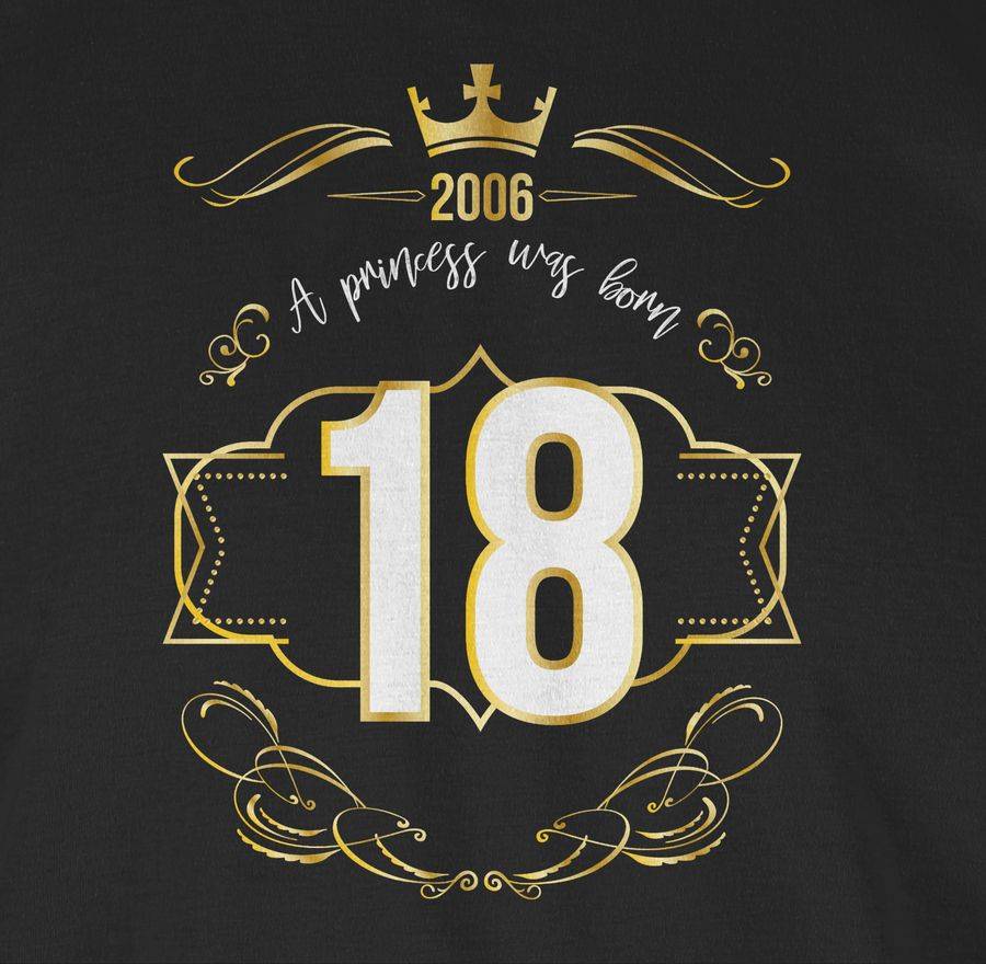 Shirtracer Achtzehnter Prinzessin Mädchen 2006 Shirts & Mehr Shirtracer Discount Store für neue Produkte