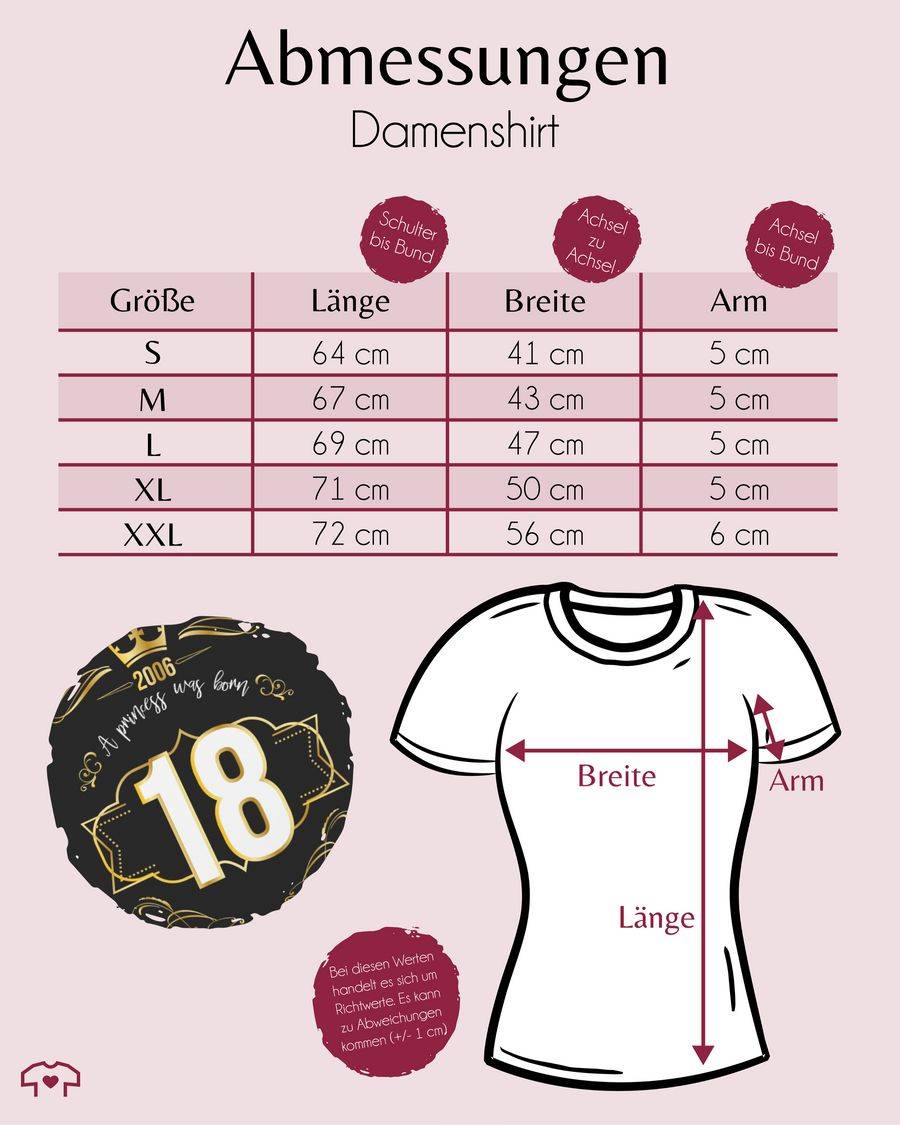 Shirtracer Achtzehnter Prinzessin Mädchen 2006 Shirts & Mehr Shirtracer Discount Store für neue Produkte