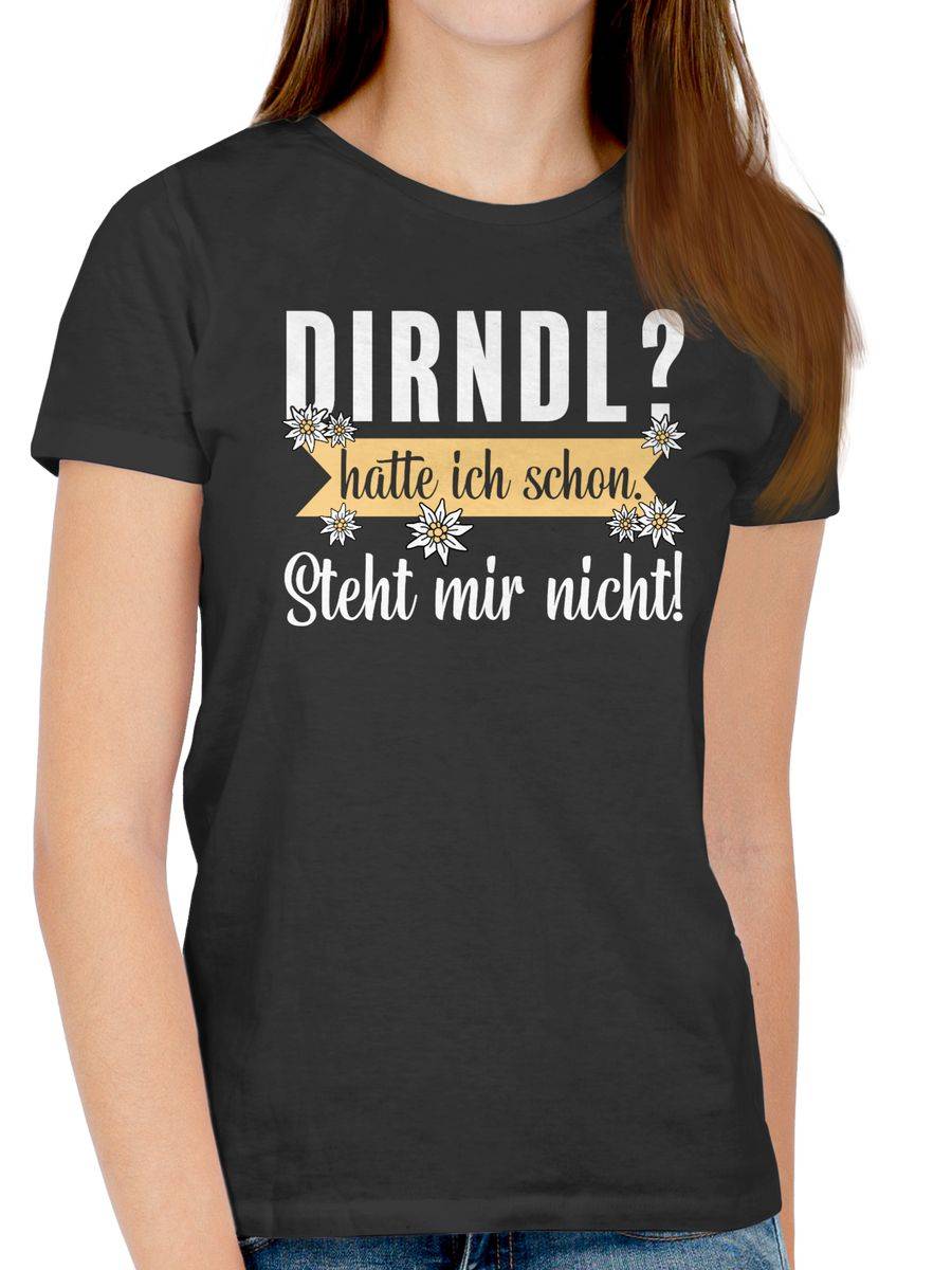 Shirtracer Dirndl - hatte ich schon steht mir nicht Shirts & Mehr Shirtracer 50% Rabatt mit kostenlosem Versand