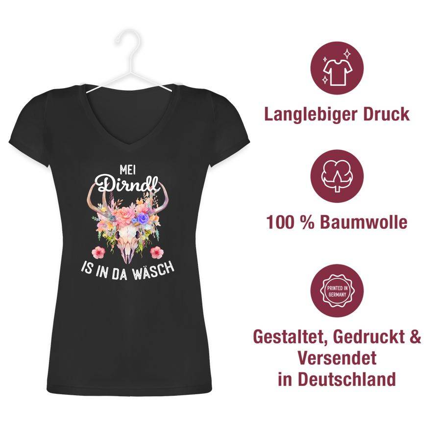 Shirtracer Mei Dirndl is in da Wäsch Shirts & Mehr Shirtracer 50% Rabatt für begrenzte Zeit