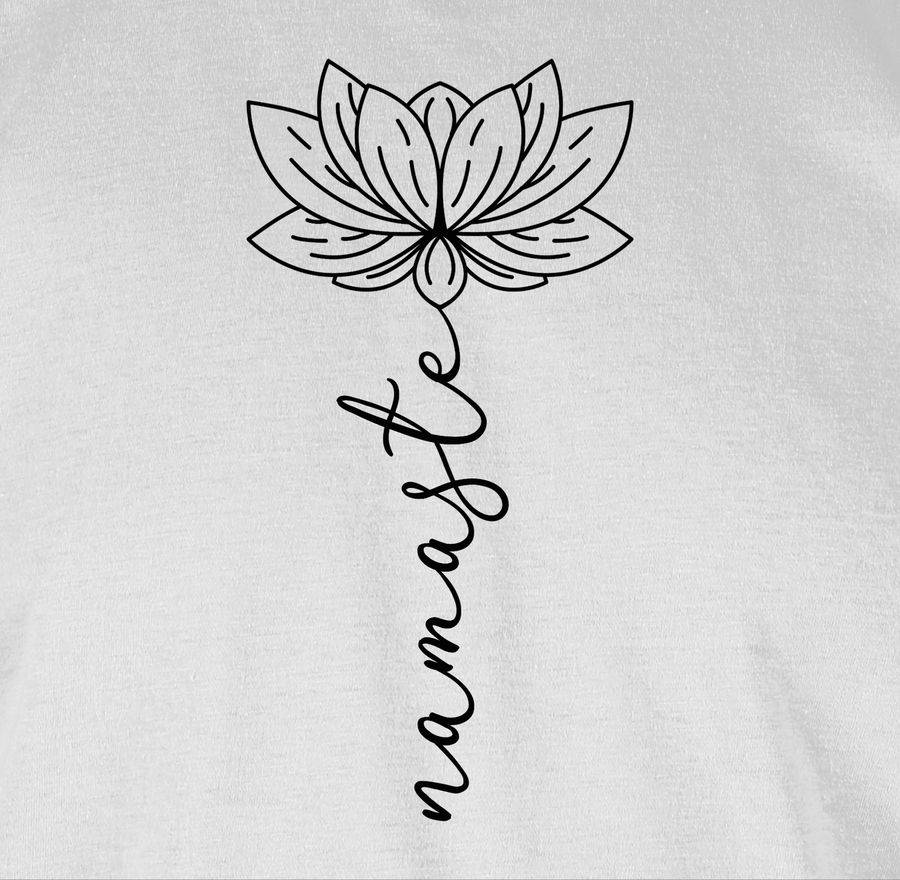 Shirtracer Namaste Lotusblüte: Tshirt Rucksack Shirtracer Online