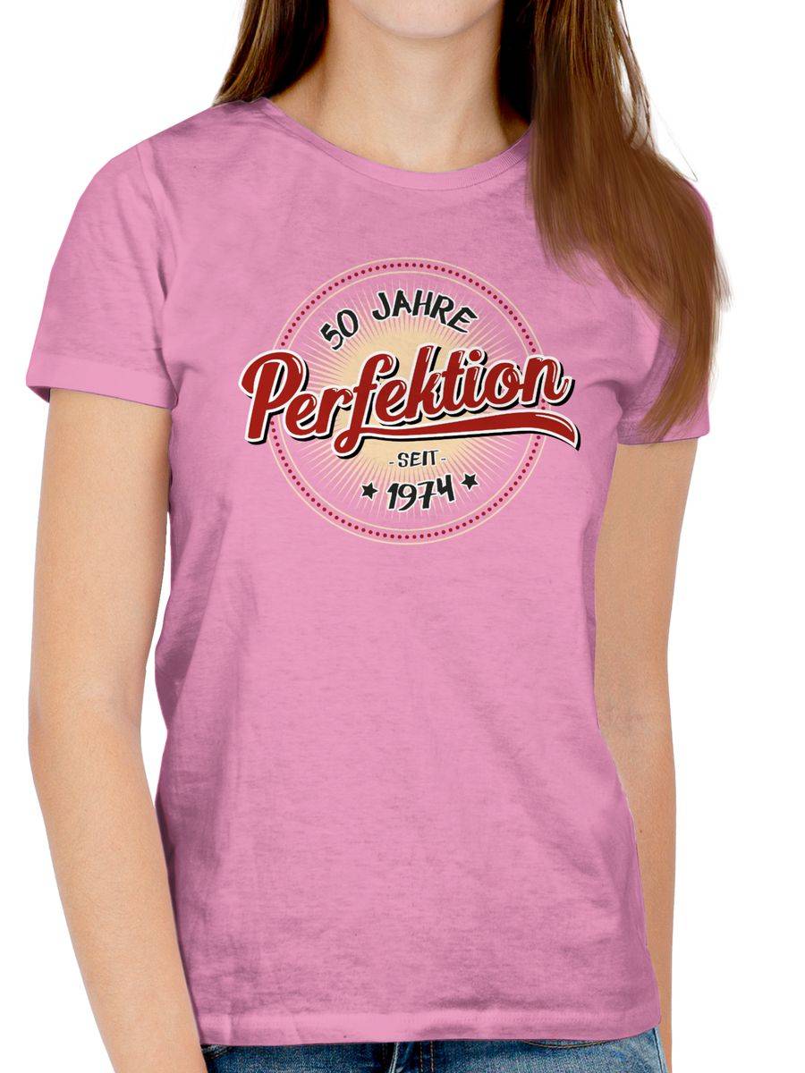Shirtracer Fünfzig Jahre Perfektion 1974 I Shirts & Mehr Shirtracer Outlet
