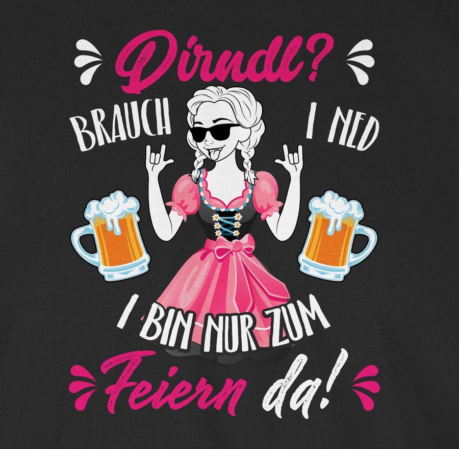 Shirtracer Dirndl Ersatz Dirndl Spruch Shirts & Mehr Shirtracer Verkauf