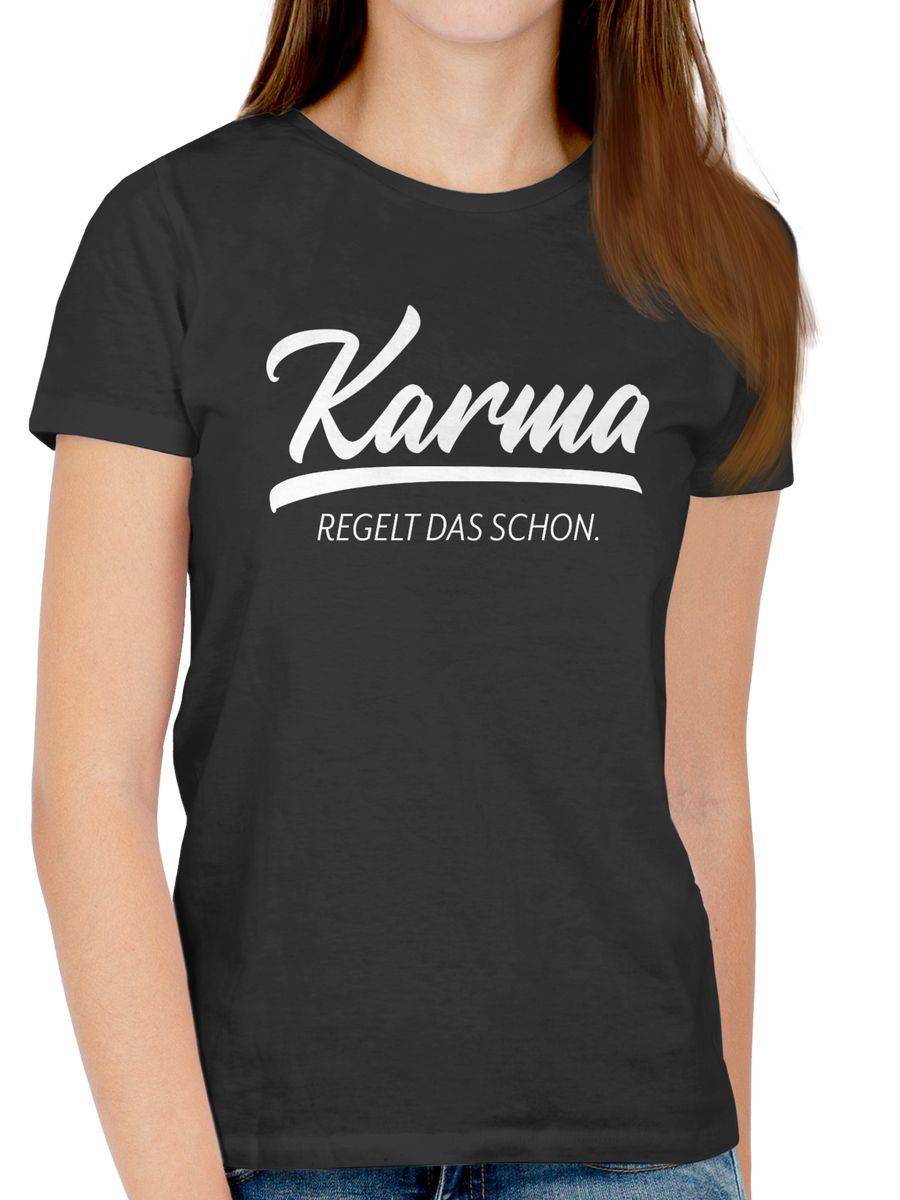 Shirtracer Karma - regelt das schon Shirts & Mehr Shirtracer Fabrikpreis