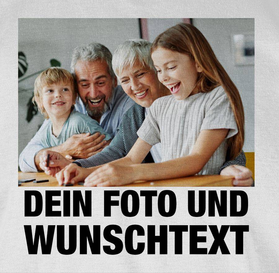 Shirtracer Mit Foto eigenem Bild Text Name Wunschtext Shirts & Mehr Shirtracer Günstig kaufen