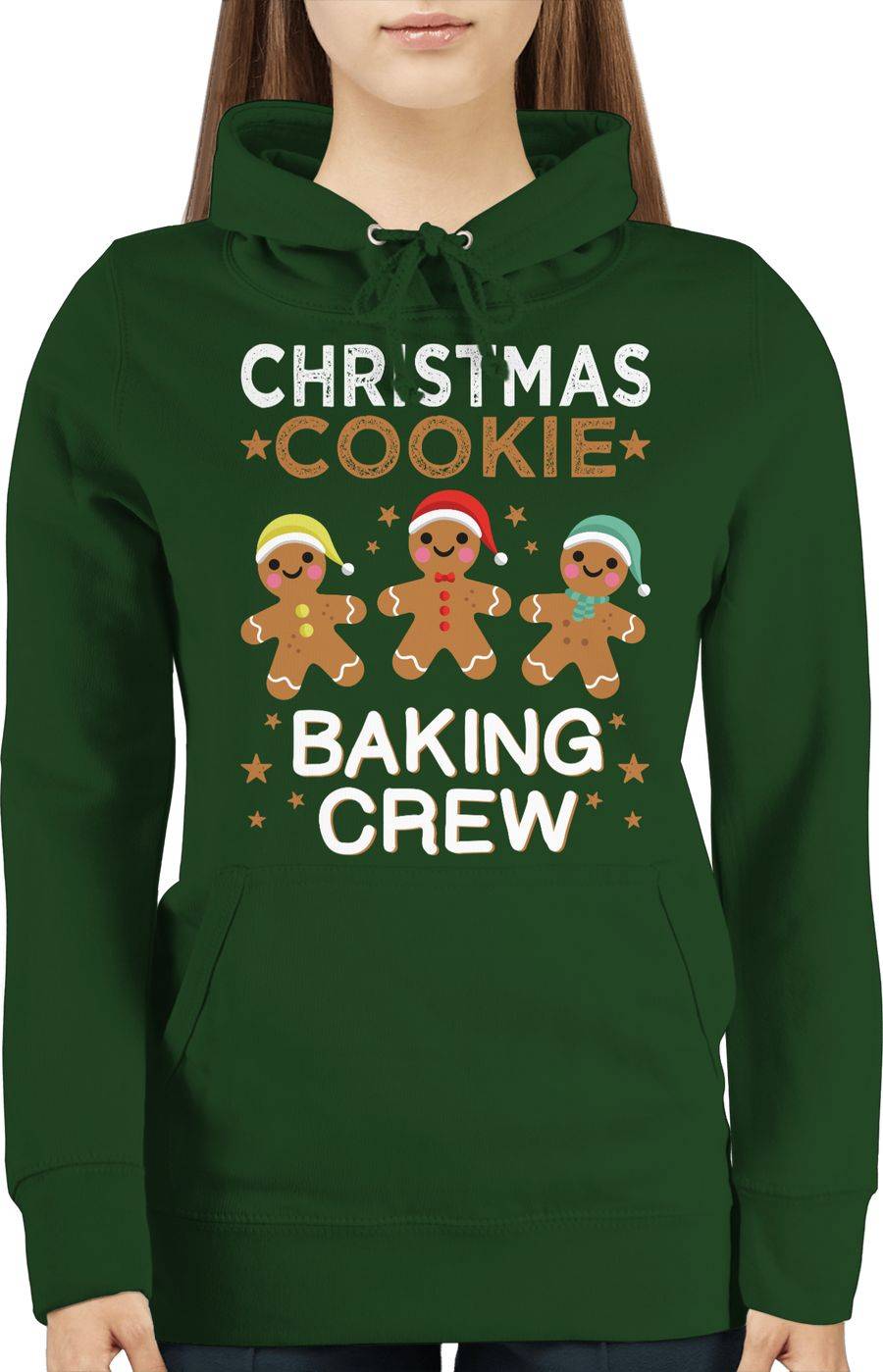 Shirtracer Christmas Cookie Baking Crew Lebkuchenmännchen: Tshirt Gym Bag Shirtracer Preisnachlass