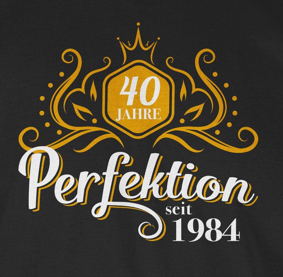 Shirtracer Vierzig Jahre Perfektion 1984 Shirts & Mehr Shirtracer Cyber Monday