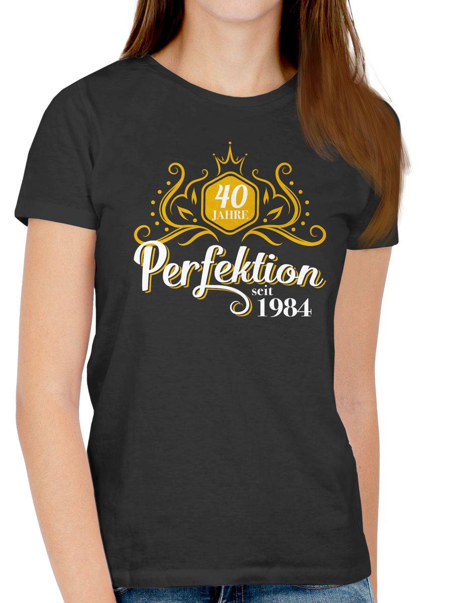 Shirtracer Vierzig Jahre Perfektion 1984 Shirts & Mehr Shirtracer Cyber Monday